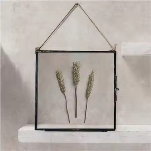 Stylish Metal Glass Hanging <b>Photo</b> <b>Frame</b> Wall Display Picture Holder Interior Home Decor <b>Frame</b> - Product Image 2