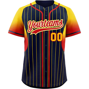 Maillots de baseball boutonnés 2026 en gros pour hommes, maillots de softball, chemises de baseball à manches courtes, service OEM personnalisé - Product Image 3
