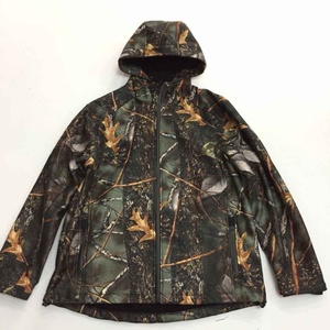 Mens Outdoor Hunt Jungle Biomimetic <b>Camo</b> Softshell <b>Jacket</b> Overcoat Waterfowl Fleece Orange <b>Waterproof</b> Camouflage Hunting <b>Jackets</b> - Product Image 4
