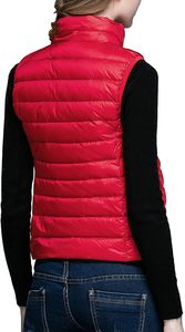 Women's Lightweight Waterproof <b>Packable</b> Hooded Winter Quilted <b>Jacket</b> Detachable Hat Sleeves Zipper Closure Polyester Filled Wool - Product Image 5