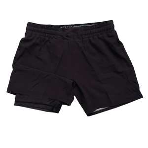Shorts MMA unisexes de haute qualité à impression numérique, respirants, 100 % polyester, sans coutures, logo frontal thermocollé, service OEM, personnalisable - Product Image 1