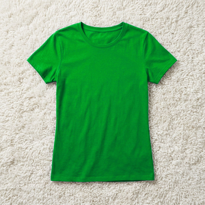 Wholesale Customizable Men's Unisex Eco-Friendly Loose Fit Solid Color T-Shirts 100% Cotton/Blend Front <b>Logo</b> Position 200g - Product Image 6