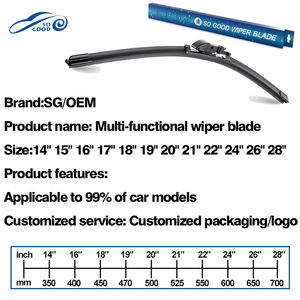 <span class=keywords><strong>Prix</strong></span> de gros Ensemble de balais d'essuie-glace en caoutchouc naturel pour la plupart des voitures - Product Image 6