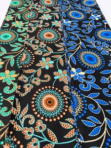 Tissu en coton imprimé africain de haute qualité du Botswana, style sergé Dutch Wax, pour chemises féminines et vêtements de mode pour filles - Product Image 6