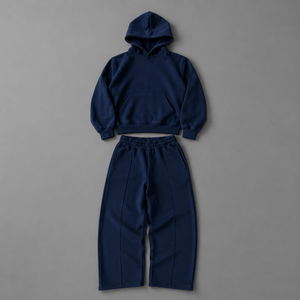 Ensemble de survêtement en polaire pour hommes, vente en gros, personnalisé, deux pièces, pour marques de boutiques américaines, prix de gros, fournisseur direct pour la vente au détail - Product Image 6