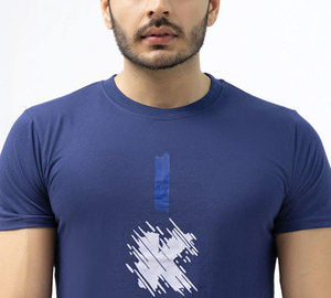 เสื้อยืดผู้ชายคุณภาพสูง ผลิตจากวัสดุที่ดีที่สุด เสื้อยืดผู้ชายดีไซน์แบบย้อมสีเอซิดตามสั่ง - Product Image 6