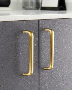Poignée ronde en acier inoxydable avec finition laiton antique pour tiroir de cuisine, armoire et placard – Poignée de meuble durable - Product Image 2