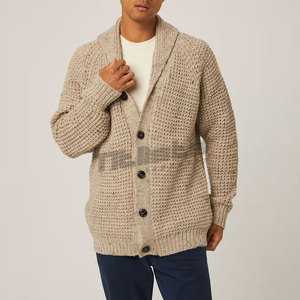 <b>Lightweight</b> Ribbed Men <b>Cardigans</b> With Comfortable Fit For Daily Office And Weekend Outfits Men <b>Cardigans</b> - Product Image 4