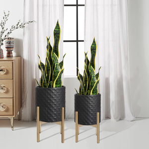Soporte de Metal para Macetas, de Hierro, Calidad Premium, Construcción Ligera y Duradera, Acabado Moderno y Pulido, para Interiores, Exteriores y Hoteles - Product Image 5