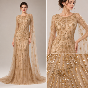 Robe de bal sirène à sequins de haute qualité, dos nu, col halter, tenue de soirée formelle, fabricant professionnel, tenues de fête, robes pour femmes - Product Image 2