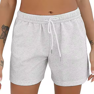 Custom Logo Fitted Plus Size Women Sport Rugby Footy Shorts Breathable Sublimation with <b>Drawstring</b> Closure - Product Image 5
