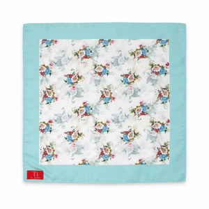 Pañuelo de bolsillo floral Blooming Elegance para hombre |   Pañuelo Elegante Estampado, Accesorio para Traje Formal, de Negocios, Boda o Fiesta, Regalo - Product Image 1