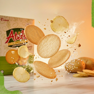 Vietnam Factory Best Price Deliciously Addictive Potato Cruchy Crackers Snack 228g Private <b>Packaging</b> | Offer Samples - Product Image 1