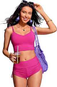 Ropa Deportiva de Alto Rendimiento con Ventilación Mejorada, Tejido Ligero y Ajuste Dinámico para Mujeres Activas, Pantalones Cortos Casuales - Product Image 5