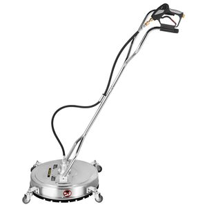Idropulitrice ad Alta Pressione in Acciaio Inox 202 Max. Pulitore per Superfici a 2 Ugelli da 4000 PSI per Vialetti e Marciapiedi - Product Image 1