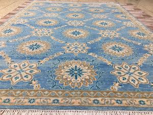 Alfombra de Lana Roja de Alta Densidad, Tejida a Mano, Diseño Duradero para Sala de Estar, Dormitorio, Decoración del Hogar - Product Image 2