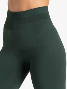 Pantalones de yoga vintage para mujer al por mayor, modelo de cintura alta con control de abdomen y diseño que realza los muslos - Product Image 5