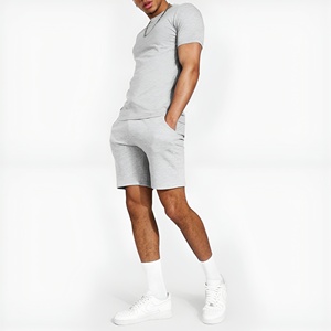 Nouveautés été : Ensemble décontracté pour homme, t-shirt à manches courtes et short, ensemble uni, 2 pièces, service OEM. - Product Image 1