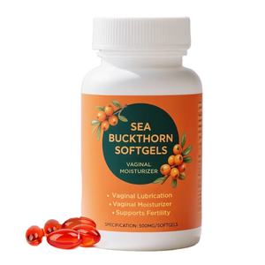 Cápsulas de Espino Amarillo del Himalaya 500mg, Extracto Natural de Bayas de Espino Amarillo para el Apoyo Inmunológico, la Salud Digestiva y Cardíaca - Product Image 1