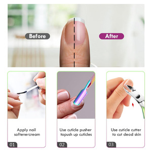 Cuticle Trimmer Cuticle Remover with Cuticle Pusher Stainless Steel utilized to manicures and pedicures - Product Image 6