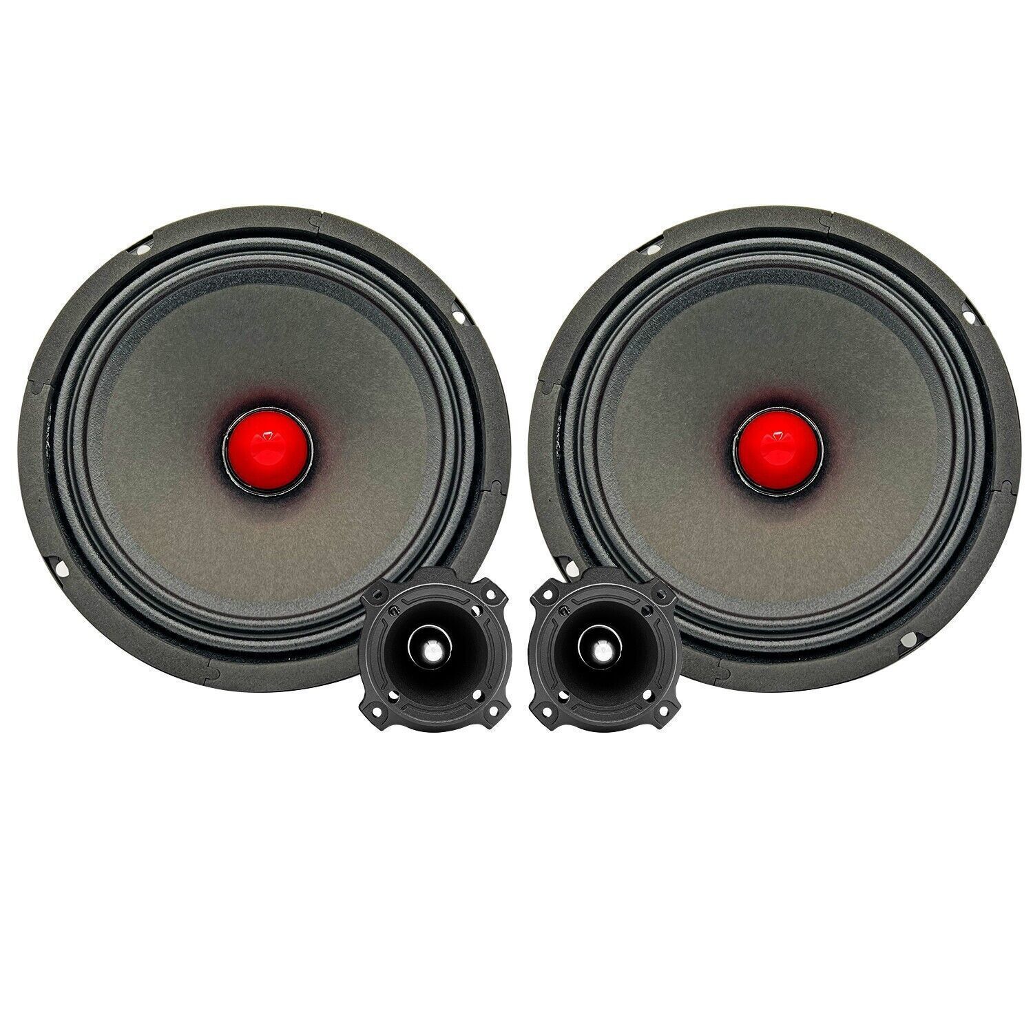 <strong>Replacement</strong> 6.5" Inch Mid-Range Pro Audio Car <strong>Speakers</strong> 1600W Max 4 Ohms 2.8" Super Tweeter 2 Pieces Model D0100H7IJ86