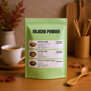Hojicha Instant Drink Powder Sample <b>Set</b> 20g Each - Product Image 2