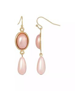 ต่างหูมุกเทียมสีชมพู |   2028 - Product Image 1