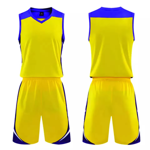 Uniformes de Baloncesto Unisex Personalizados en Oferta con Nombre de Equipo y Nombre de Jugador, 100% Poliéster, Transpirables y de Secado Rápido - Product Image 2