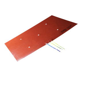 แผ่นทำความร้อนซิลิโคนกันน้ำ ขนาด 10"x10" ความเร็วในการทำความร้อนสูง ใช้กับกล่องแบตเตอรี่ได้ - Product Image 1