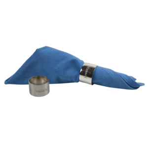 Support de serviettes en argent brillant, idéal pour la décoration de table, les mariages, les fêtes et les hôtels. - Product Image 1