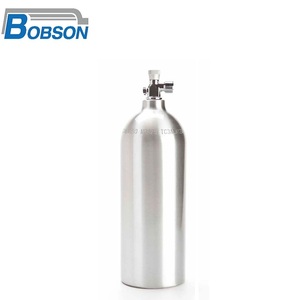 Réservoir de bouteille de CO2 en aluminium de 2000ml 47oz avec pression de 1800psi pour l'utilisation de boissons industrielles et le remplissage de dioxyde de carbone - Product Image 1