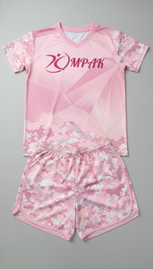 Conjunto de Camiseta y Pantalones Cortos de Voleibol con Estampado Animal de Obsidiana Personalizado al por Mayor, Uniforme de Equipo de Secado Rápido OEM, Ropa Deportiva Sublimada - Product Image 2