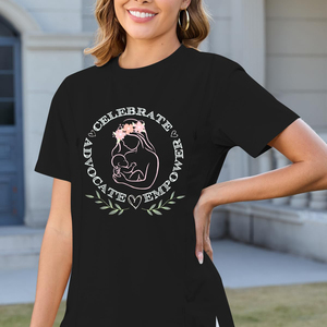 Camisetas de lactancia a la moda para mujer, ropa de lactancia de manga corta y ropa informal de verano, ropa de maternidad moderna para embarazo - Product Image 4