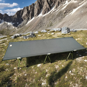 Chiến thuật ngoài trời Trọng lượng nhẹ đi bộ đường dài cắm trại diễu hành Giường gấp cot bãi biển giường với xách tay mang theo túi - Product Image 1