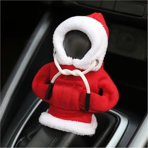 Housse de pommeau de levier de vitesse universelle pour voiture, décoration de Noël, pour boîte automatique/manuelle et climatisation - Product Image 1