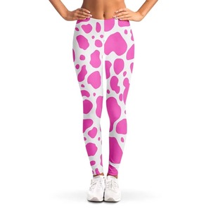 Leggings de punto de cintura alta para mujer, personalizados, suaves y cómodos, con estampado puff, transpirables, antibacterianos, sin costuras, para uso casual, ¡Oferta! - Product Image 4