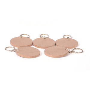 High Quality MDF Keychain Keys Custom Made Logo Wood <b>Keyring</b> Customized Sale - Product Image 1
