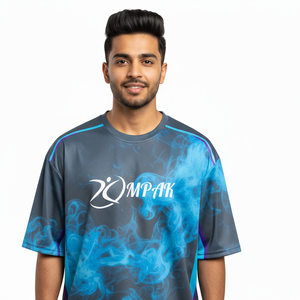 Camiseta de Hombre Estilo Urbano Casual, Sublimada, Talla Grande, a la Moda - Product Image 1