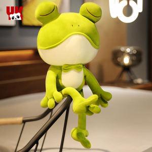 Premium High Quality Cute Frog Plush Washed 31cm-50cm Vietnam Super <b>Soft</b> Cotton <b>Stuffed</b> Animal <b>Toy</b> Yuankang Christmas - Product Image 4