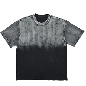 Camiseta Eyre Sports para Hombre, Lavado Ácido, Estampado Digital, Secado Rápido, Tejido de Poliéster Transpirable, Corte Holgado, Estilo Urbano - Product Image 1