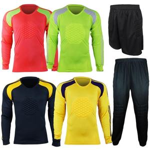 บริการ OEM เสื้อฟุตบอลผู้รักษาประตู ชุดยูนิฟอร์มแขนยาว เสื้อผู้รักษาประตู ชุดยูนิฟอร์ม - Product Image 3