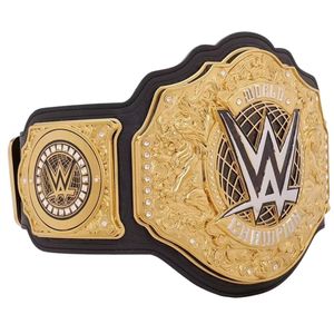 Ceinture de champion WWE en cuir noir avec design doré, nouvelle ceinture de lutte de qualité supérieure pour les fans et les collectionneurs - Product Image 4