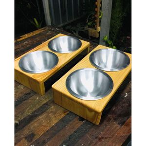 Comedero para Perros de Madera Resistente, Material Ecológico para Dueños de Mascotas - Producto Promocional para Mascotas - Product Image 5