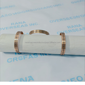 Pulsera de Cobre Puro para Hombres y Mujeres, Alivio del Dolor, Soporte para la Salud de las Articulaciones, Alivio de la Artritis, Ajustable, para Uso Diario - Product Image 4