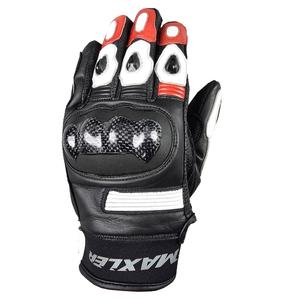 Gants de moto Gants de course de moto et de moto Logo personnalisé Gants de moto en cuir véritable à doigts entiers pour hommes - Product Image 2