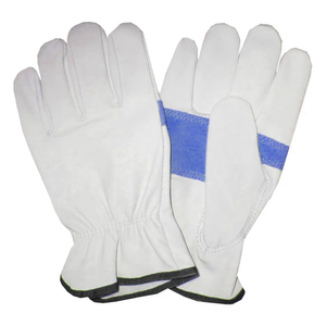 Reinforced Goat Leather Driving <b>Gloves</b> Industrial Hand Protection Work Safety <b>Gloves</b> Heavy Duty Construction Working <b>Gloves</b> - Product Image 3
