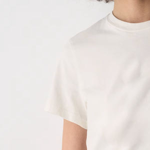 T-shirt classique à col rond en mélange de coton léger, idéal pour le quotidien, prix fabricant, design uni, coupe confortable et décontractée 2026 - Product Image 3