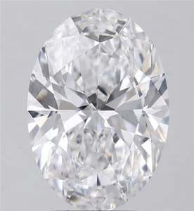Destello impecable 4,00 CT. IGI certificado forma ovalada D Color VVS2 claridad 12,62 MM laboratorio crecido CVD diamante para joyería de moda - Product Image 1