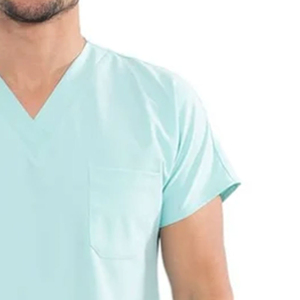 Medical Mens Nursing Uniforms <b>Scrub</b> Workers Joggers <b>Scrubs</b> <b>Sets</b> Male Hospital <b>Scrub</b> 100% Cotton Breathable Comfortable - Product Image 5
