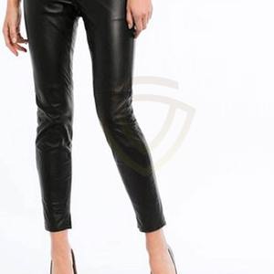 Pantalones de Vestir para Mujer, Nuevo Estilo, Alta Calidad, Diseño Moderno, Transpirables, Pantalones de Cuero para Uso en Exteriores, Venta al Por Mayor - Product Image 6